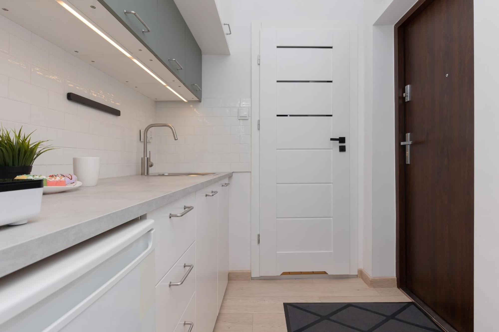 Aleja Wyzwolenia Studio with Mezzanine Warsaw Downtown by Noclegi Renters Exterior foto