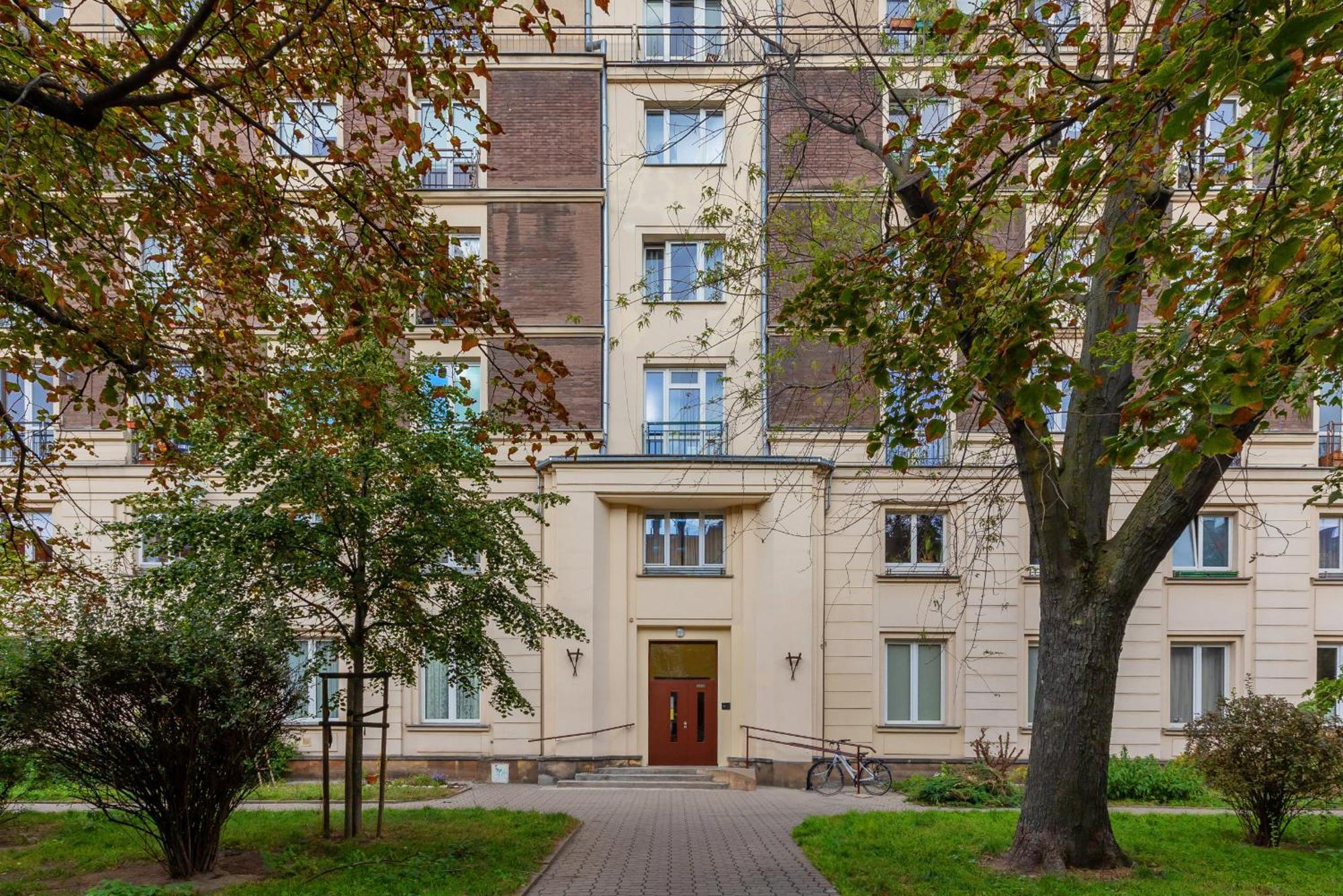 Aleja Wyzwolenia Studio with Mezzanine Warsaw Downtown by Noclegi Renters Exterior foto